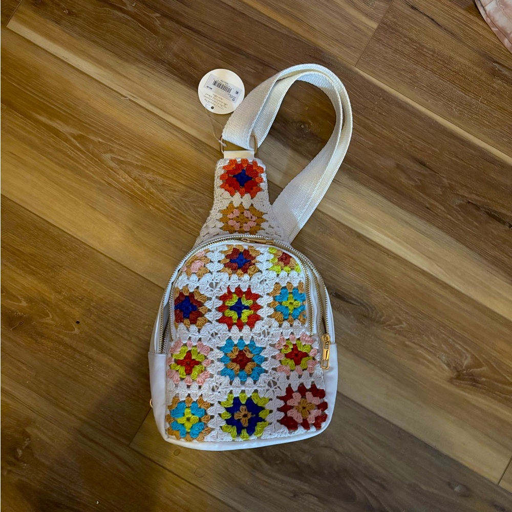 NWT! Altar’d State crochet crossbody!